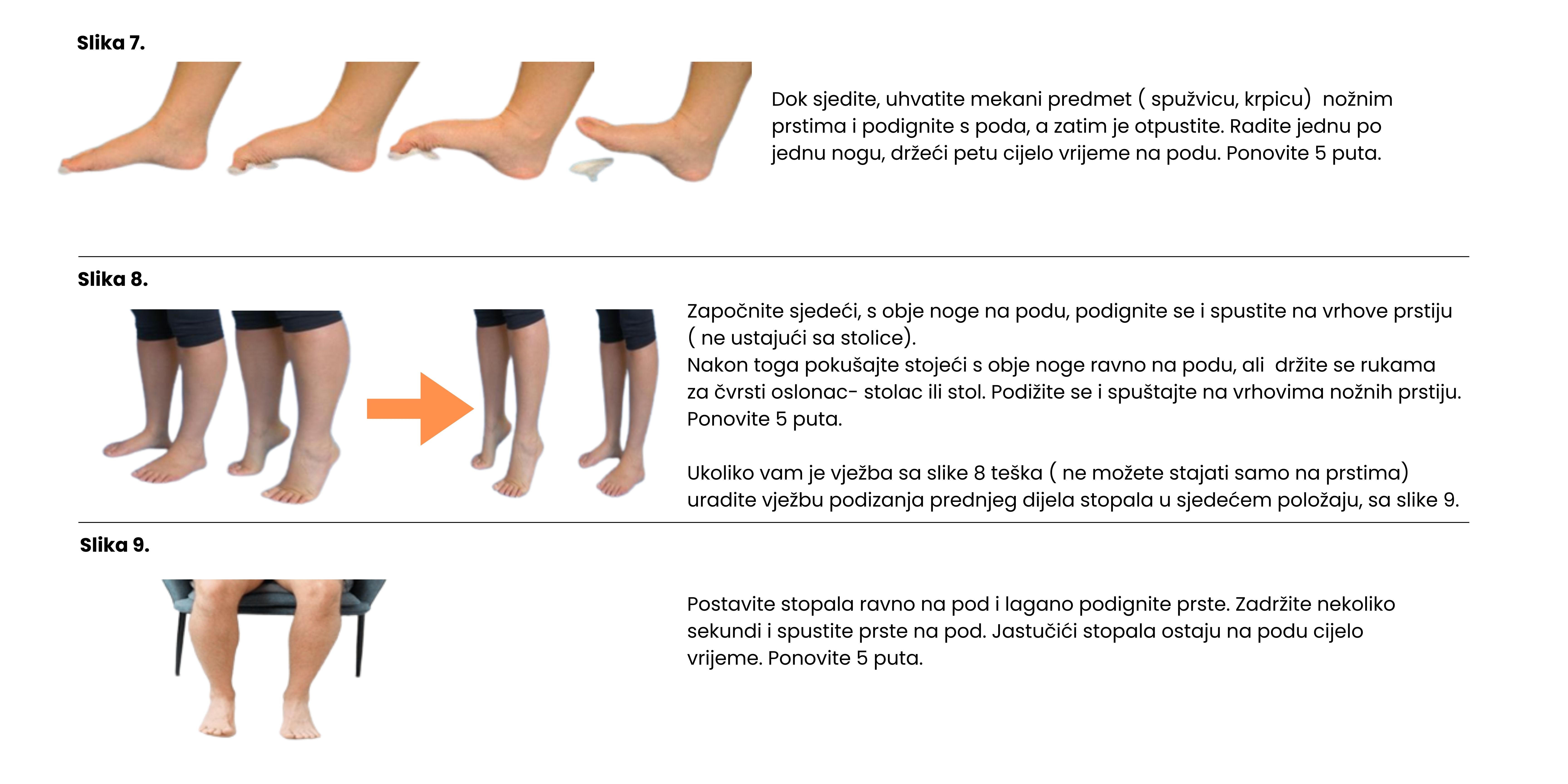 Koje su vježbe dobre za stopala s oštećenjem živaca